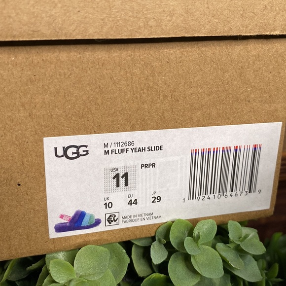 Ugg Pride Fluff Yeah Wedge Slide with Elasticated Strap - Picture 10 of 16